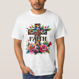 Christian Rainbow Faith Kor T Shirt