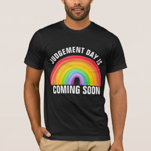 CHRISTIAN RAINBOW T-SHIRTS DODGMENT DAY SNART