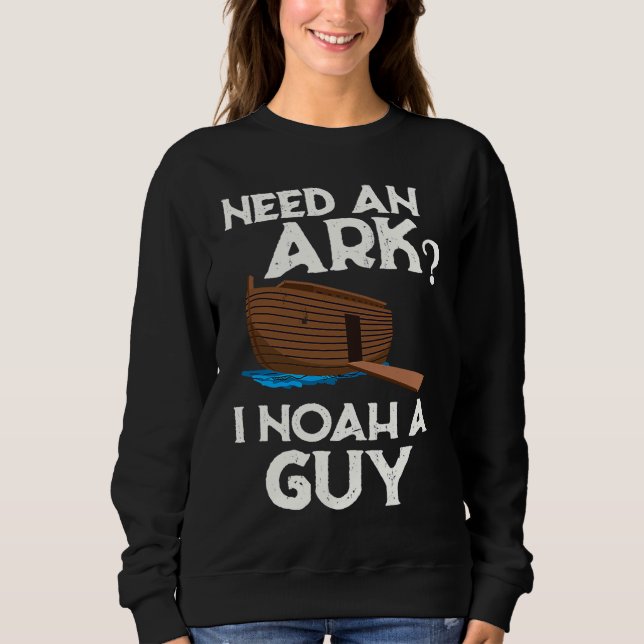 Christian  Religion Humor  Religious Noah's Ark T Shirt (Framsida)