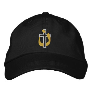 Christian Religion Kor och Christianity Symbol Broderad Keps
