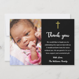 Christian Religiösa Baptism Christening Communion Tack Kort