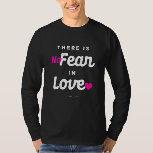 Christian Religiösa Bible Verse Scriptures Fear L T Shirt