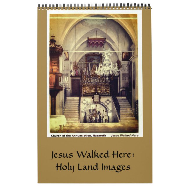 Christian Religious Holy Jesus Sites  Kalender (Omslag)