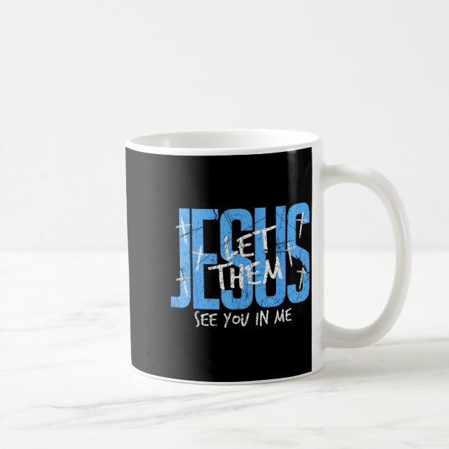 Christian Religious See You In Me Thankful Thanksg Kaffemugg (Höger)