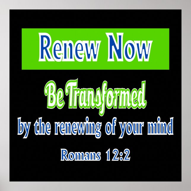 Christian Renew Now Poster (Framsidan)