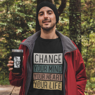 Christian Repentance ändrar ditt sinne med Gud T Shirt