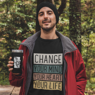 Christian Repentance ändrar ditt sinne med Gud T Shirt