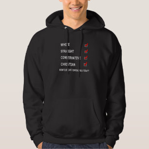 Christian Republican Manar Women White Usa Conserv Hoodie
