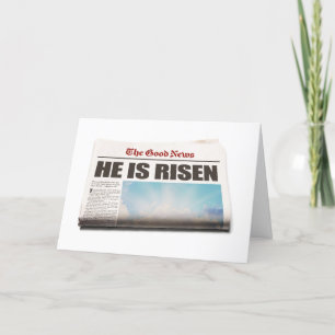 Christian Resurrecension Card Helgkort
