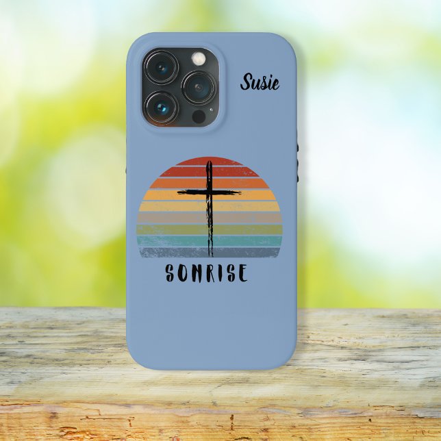 Christian Retro Sunrise Watercolo Kor (Skapare uppladdad)