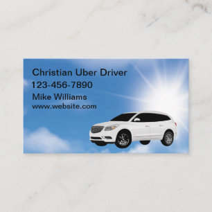 Christian Ride Hailing Service Affärskort Visitkort