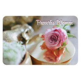 Christian Ro och Proverbs Woman Magnet