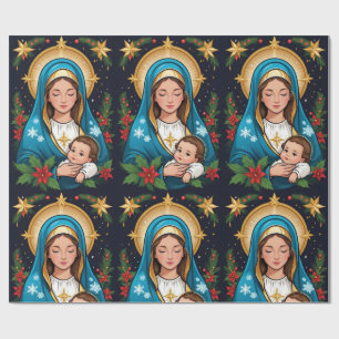 Christian Roman Catholic Virgin Mary Jul Presentpapper