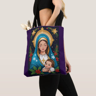Christian Roman Catholic Virgin Mary Jul Tygkasse
