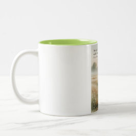 Christian Romans 8:28 Bible Verse Coffee Mug Två-Tonad Mugg