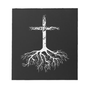 Christian Root din Faith i Jesus Kristus Root Tre Anteckningsblock