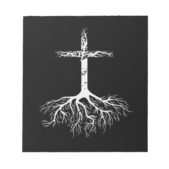 Christian Root din Faith i Jesus Kristus Root Tre Anteckningsblock (Framsida)
