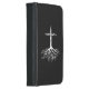 Christian Root din Faith i Jesus Kristus Root Tre Plånboksfodral För Samsung Galaxy S5 (Höger)