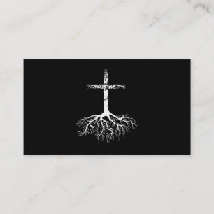 Christian Root din Faith i Jesus Kristus Root Tre Visitkort