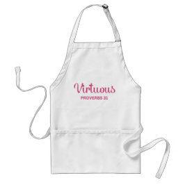 Christian Rosa Virtuous Woman Proverb 31 Apron Förkläde