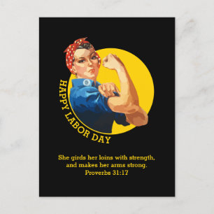 Christian ROSIE RIVETER-arbetsdagen Vykort