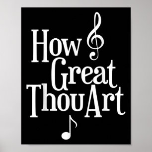 Christian S Hur Underbar Thou Art Poster
