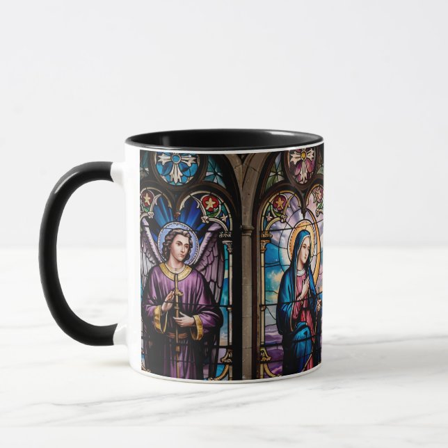 Christian Sacred Icons of Faith Mugg (Vänster)