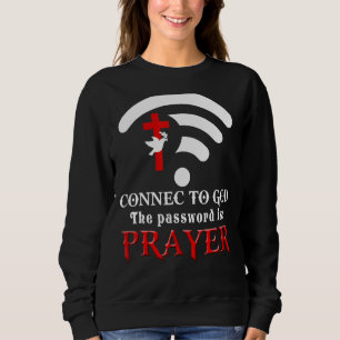 Christian säger Connect to God att lösenordet är P T Shirt