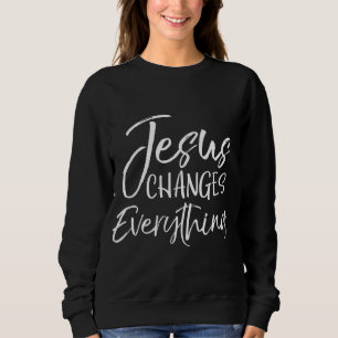 Christian Salvation Baptism Gift Jesus Changes Kvä T Shirt