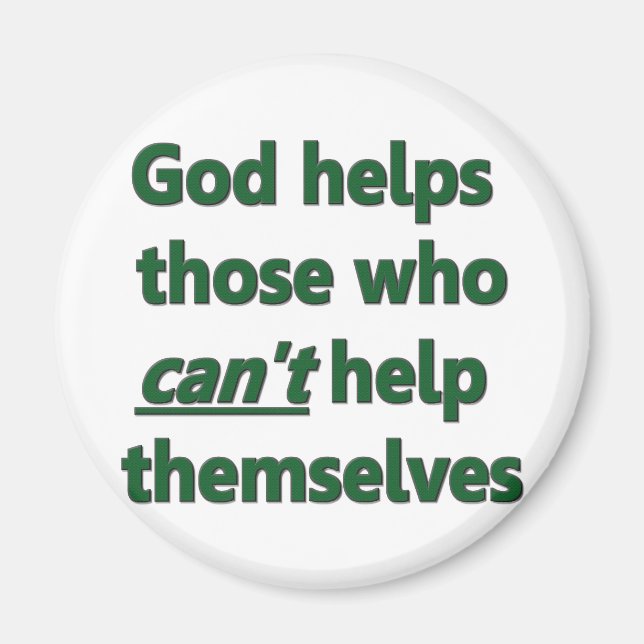 Christian Sayed T-shirts och Gifts Magnet (Framsidan)