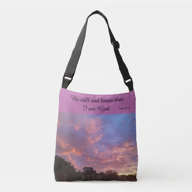 Christian Scripture Crossbody Bag Axelväska (Framsida)