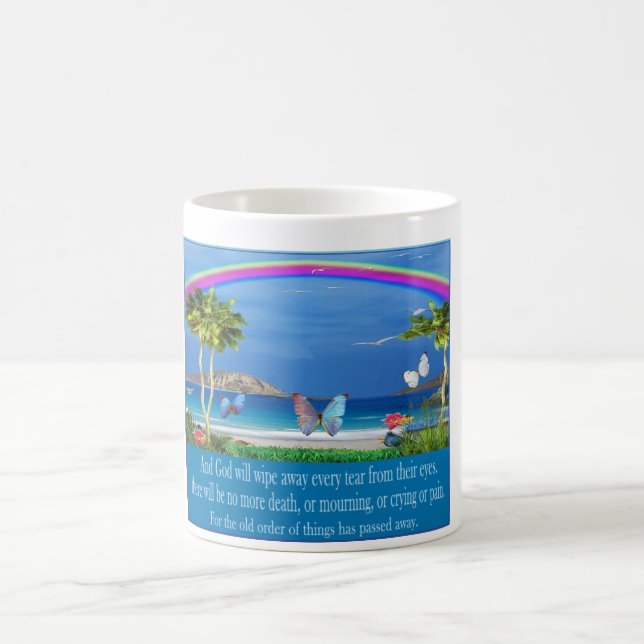 Christian Scripture gifts regnbåge Kaffemugg (Center)
