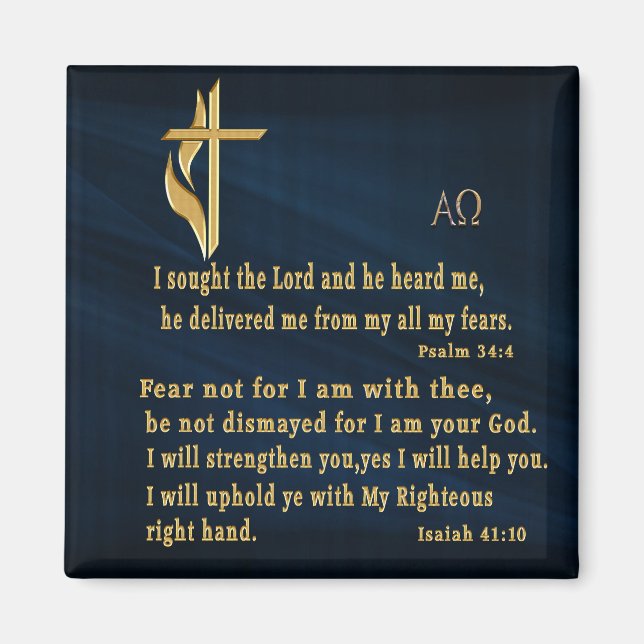 Christian Scripture Magnet (Framsidan)