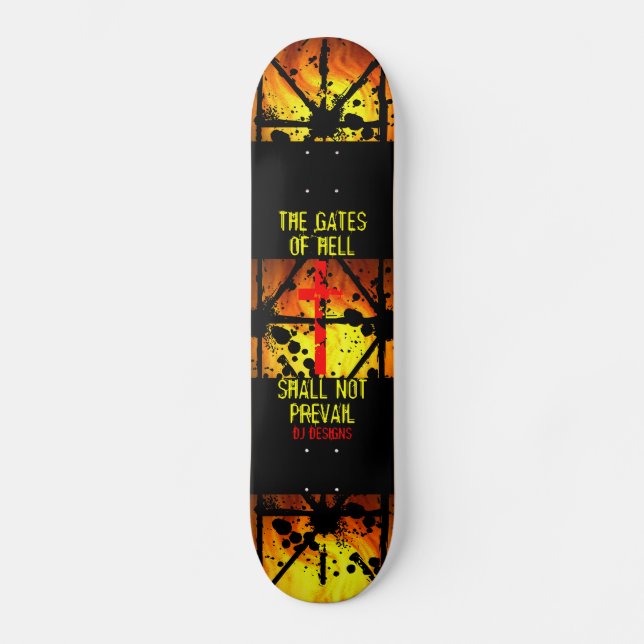 Christian Scripture Skateboard (Framsida)