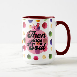 Christian sen Sjungor min Soul Polka Dot Mugg