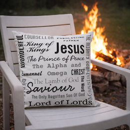 Christian Seventeen Namn of Jesus Kudde