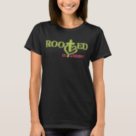 Christian Shirt Rooted in Kristus Design T Shirt