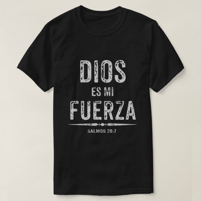 Christian Shirts Camisas Cristianas en Es T Shirt (Design framsida)