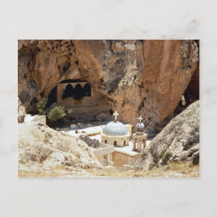 Christian Shrine, Morsa'lula, Syrien Vykort
