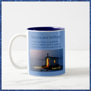 Christian Silence och Solitude Chapel Mugg