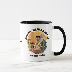 Christian SINGTHANKS OCH PRAISE Church Choir Mugg