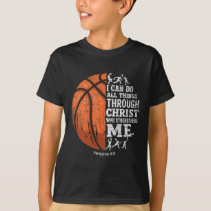 Christian Sketll jag kan göra allt Sak Religiösa F T Shirt