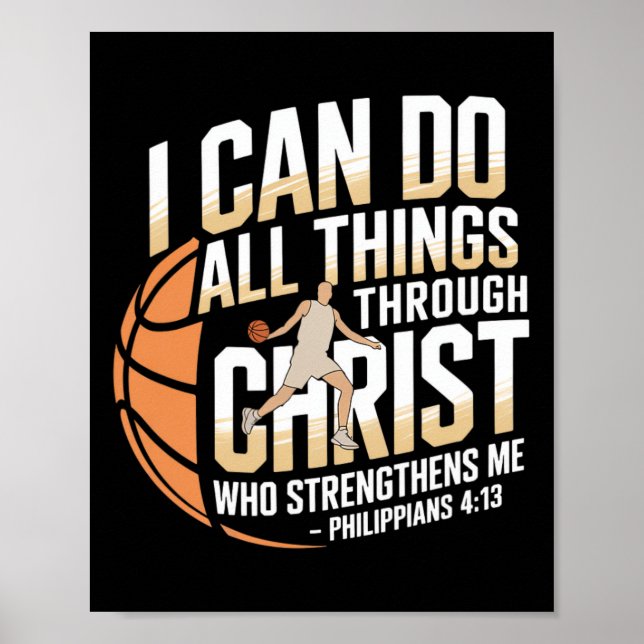 Christian Sketll Player jag kan göra allt Sak Poster (Framsidan)