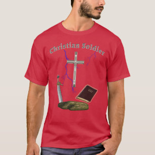 Christian soldat t-shirt