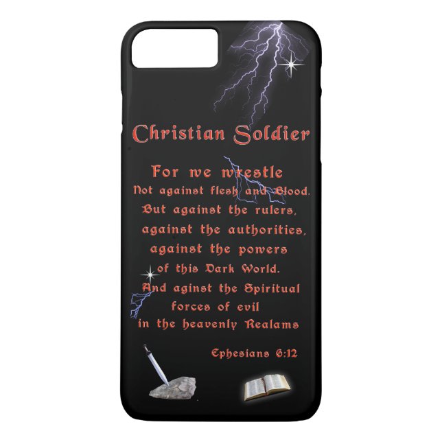 Christian Soldiers Case-Mate iPhone Skal (Baksida)