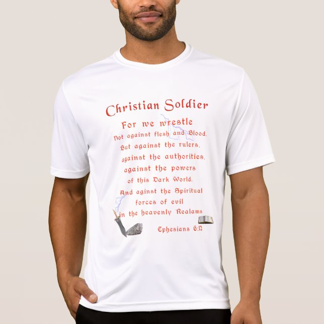 Christian Soldiers T Shirt (Framsida)