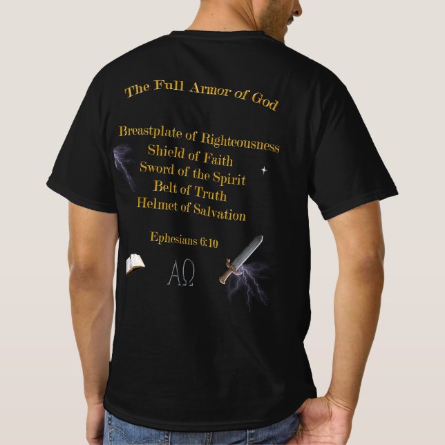 Christian Soldiers T Shirt (Baksida)