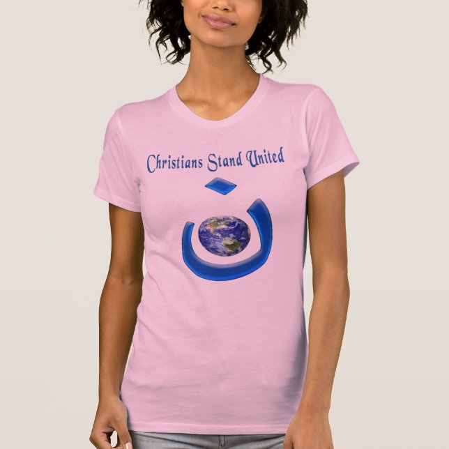 Christian Solidarity T Shirt (Framsida)