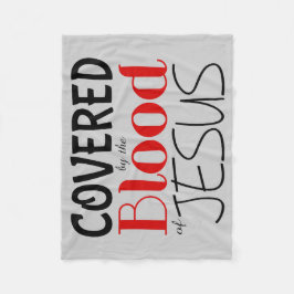 Christian SOM OMFATTAS AV BLOOD OF JESUS Fleece Bl