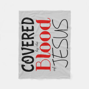 Christian SOM OMFATTAS AV BLOOD OF JESUS Fleece Bl